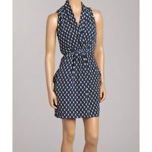 Collective Concepts Plunge Neck Pocketed Cat Dress